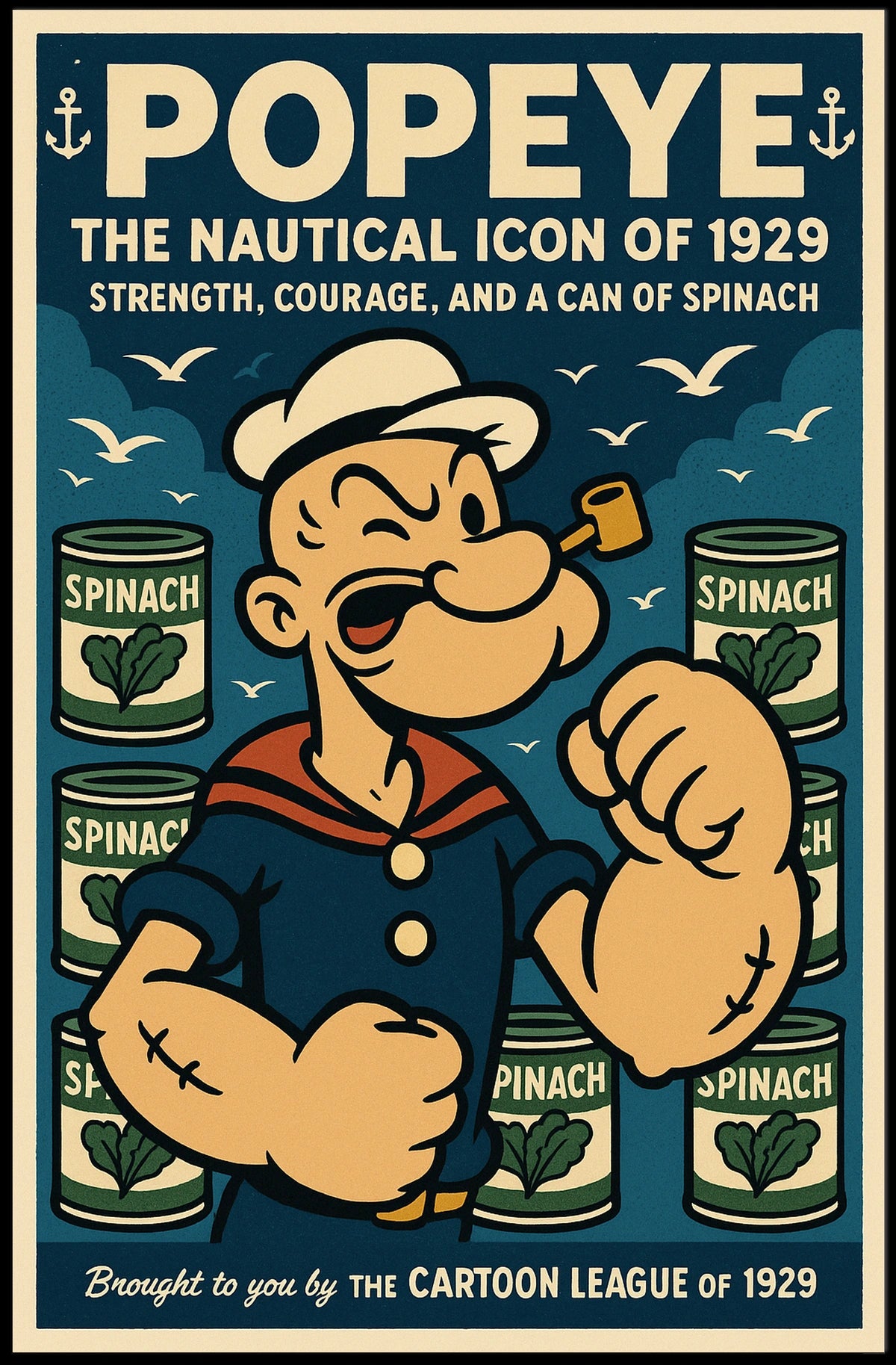 Popeye 1929 Art Poster POP-199