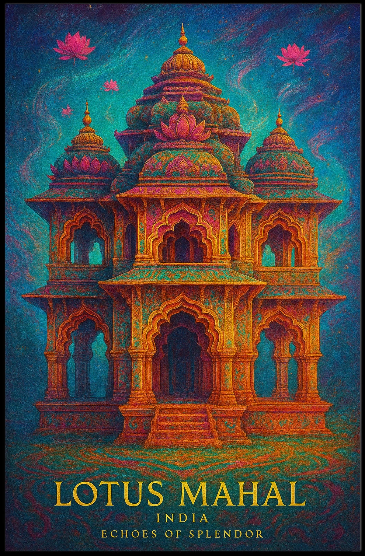 Lotus Mahal Echoes of Splendor Poster