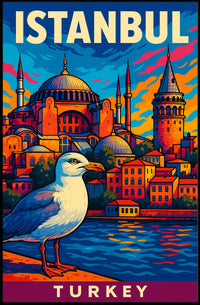 Vibrant Istanbul Poster