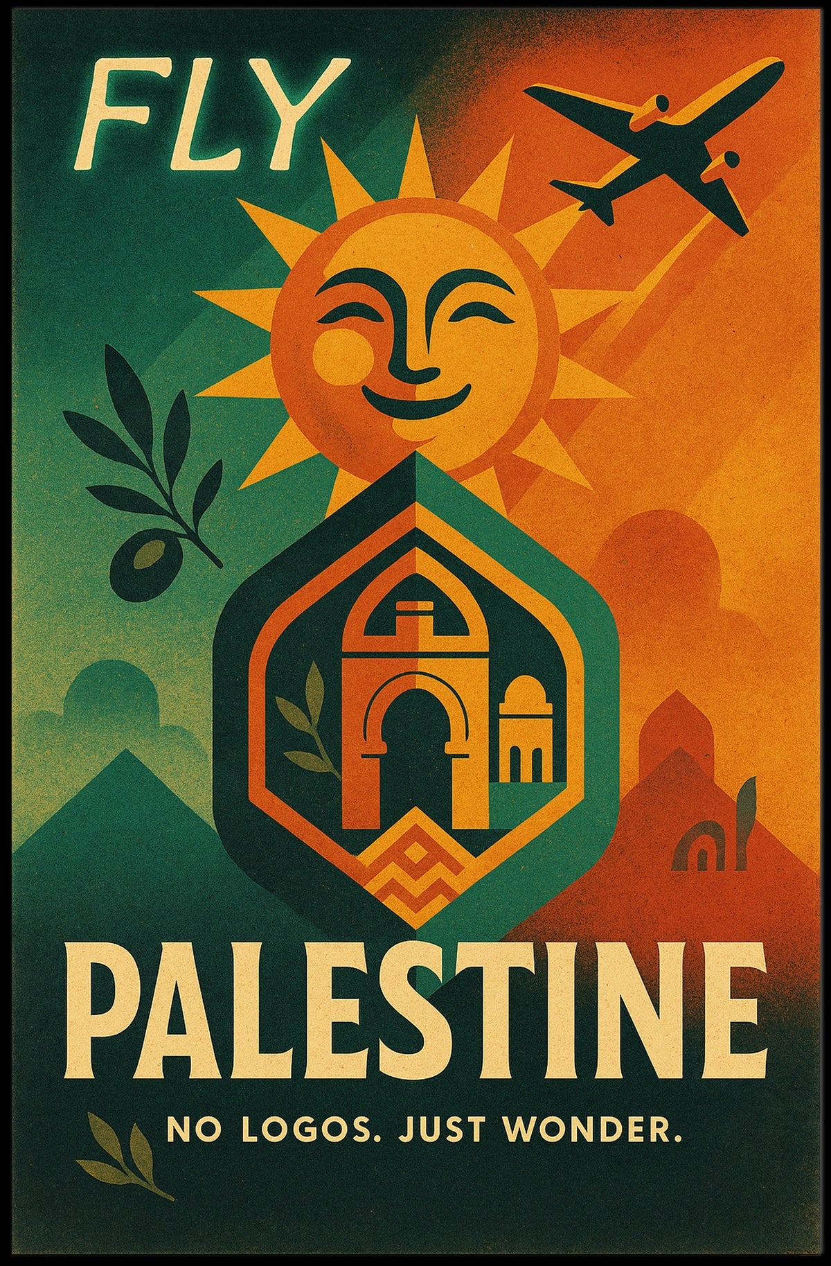 Fly Palestine Poster