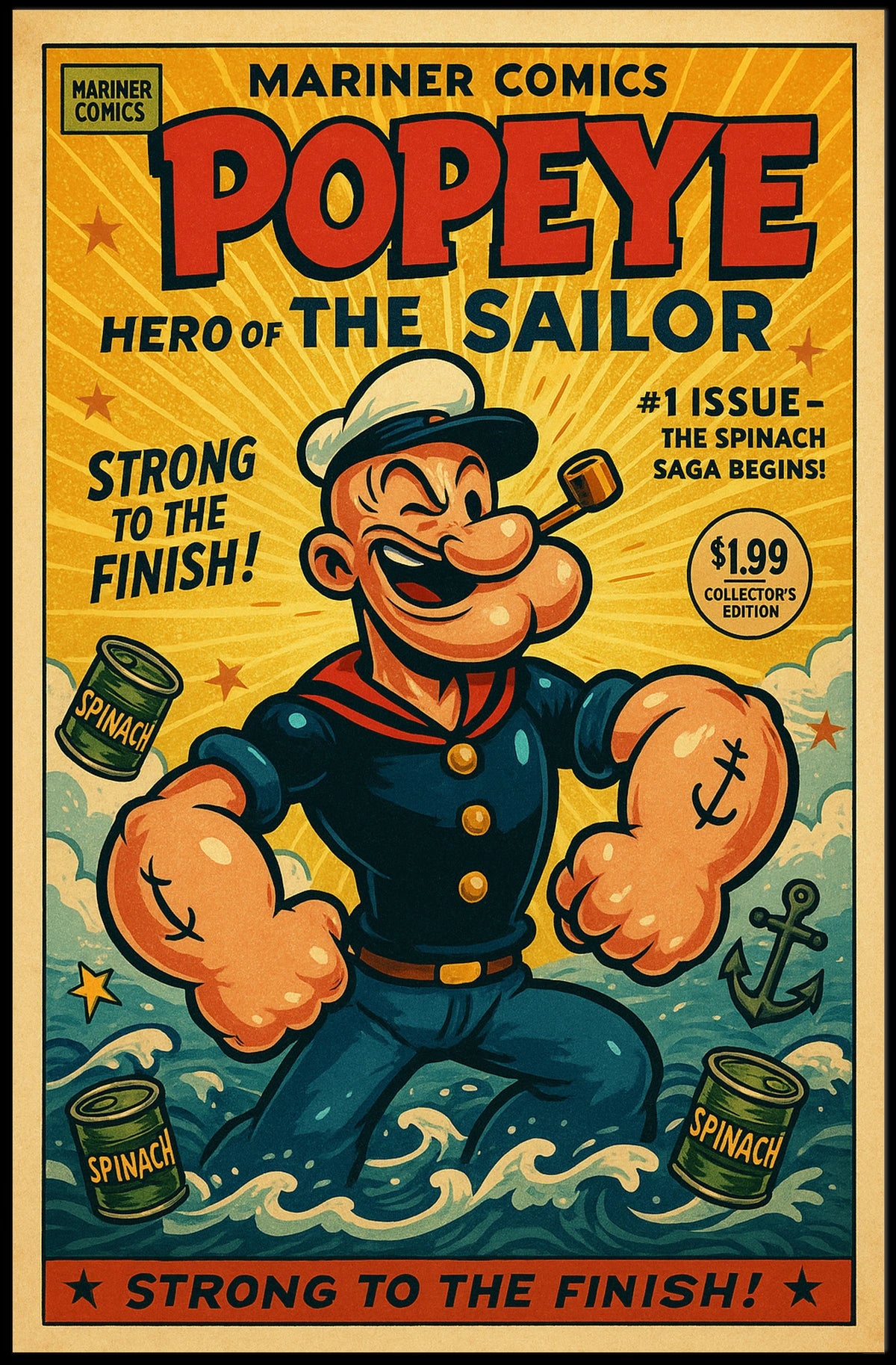 Popeye 1929 Art Poster POP-248