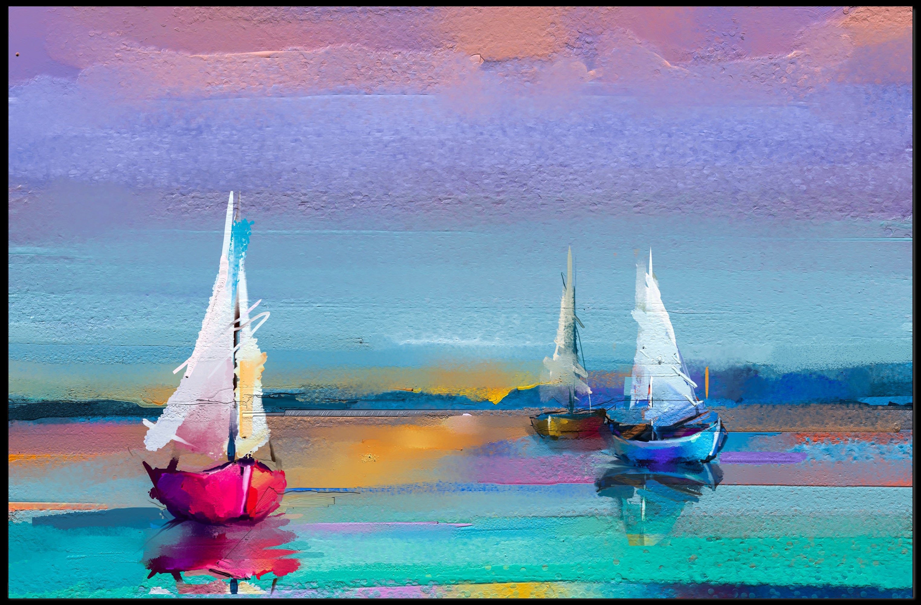 Tranquil Sailing Poster