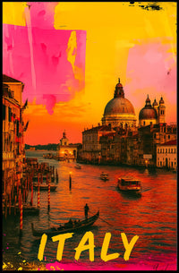 Vibrant Venice Poster