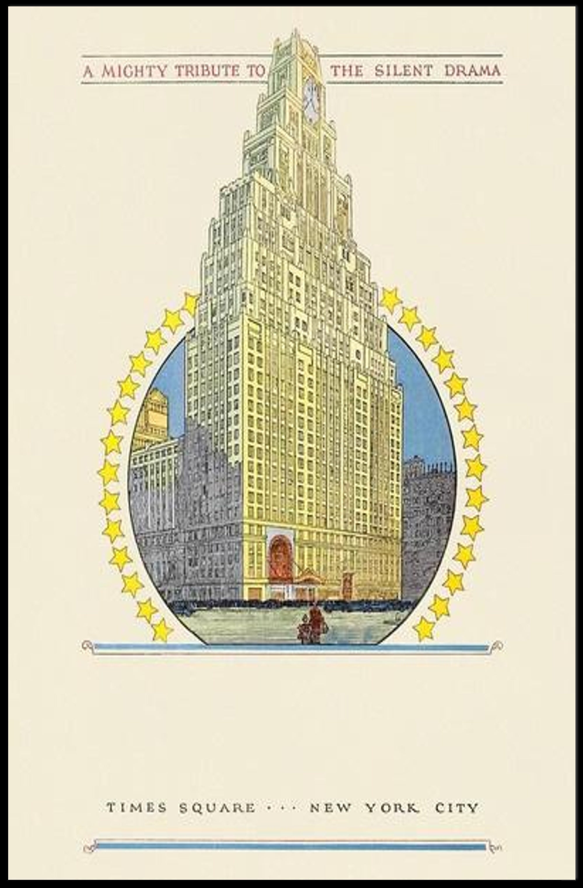 Tribute to Silent Film Era Poster PosterGoat