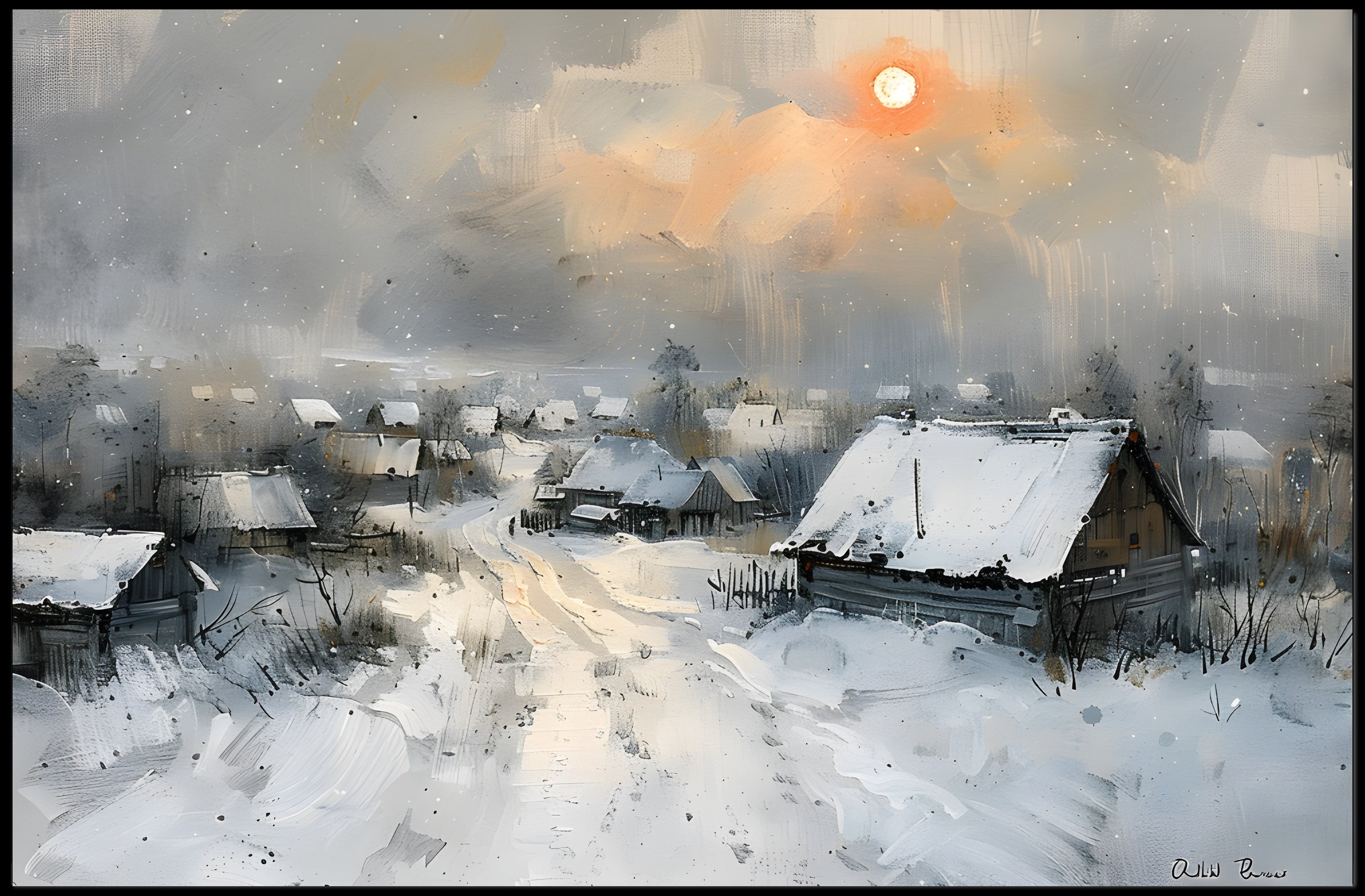 Winter Serenity Poster