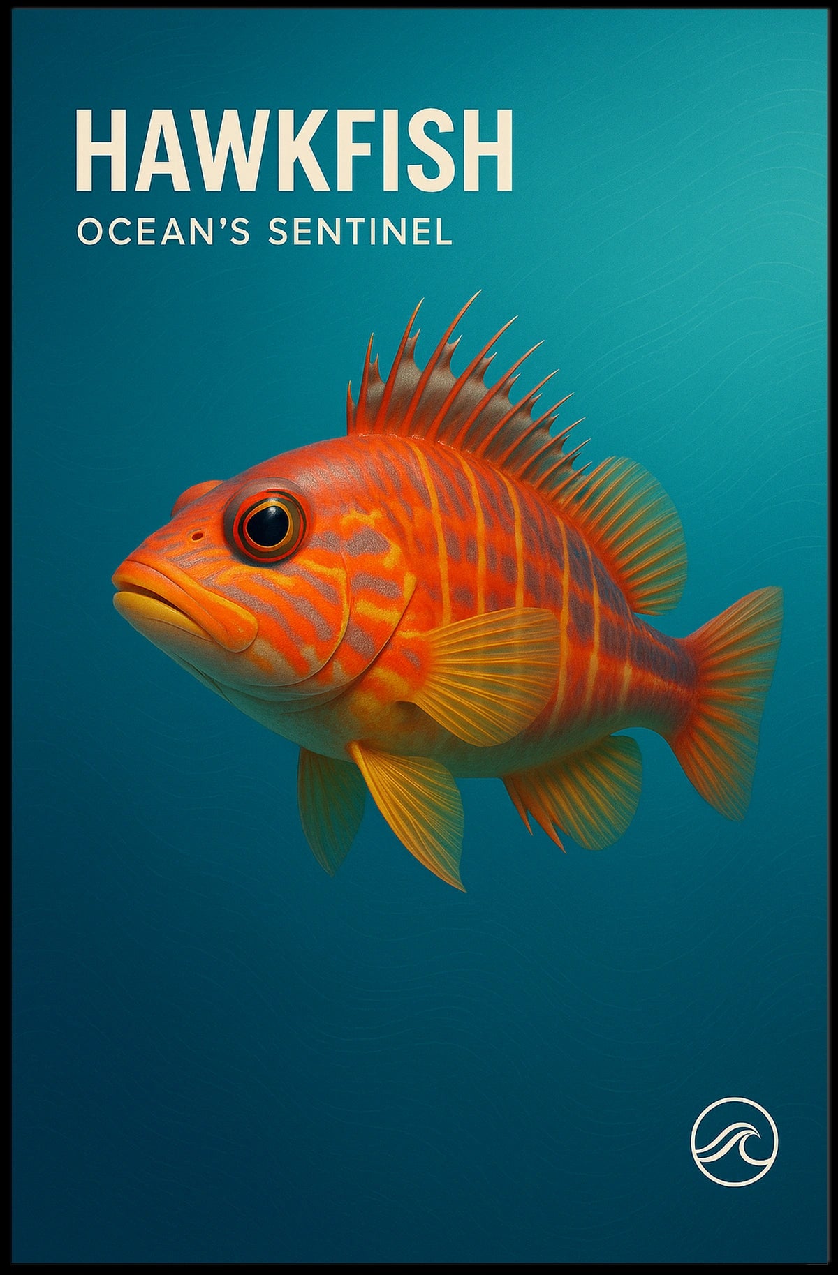 Hawkfish OceanS Sentinel Poster