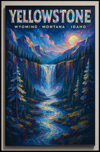 Yellowstone National Park Poster
