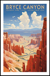 Bryce Canyon National Park Travel Poster