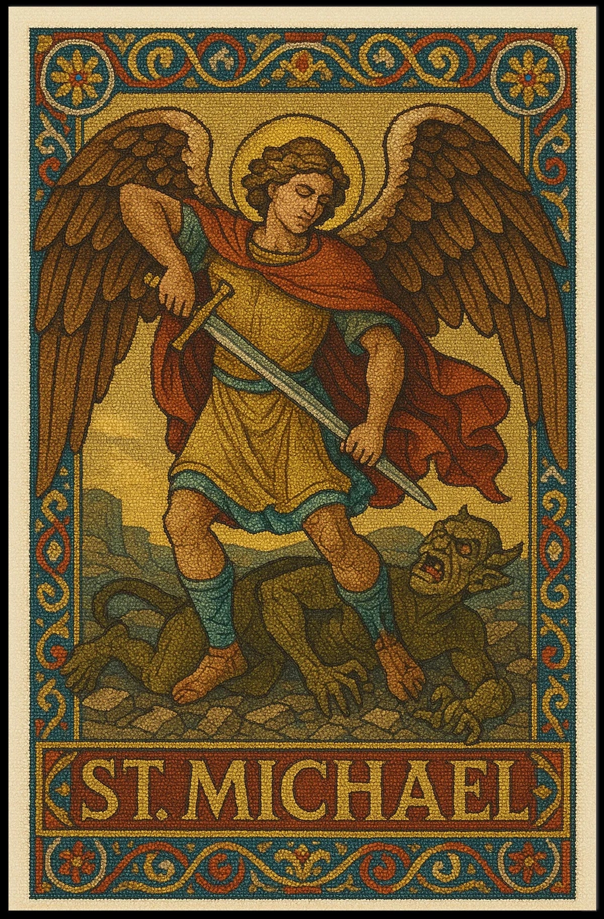 St. Michael The Archangel Poster