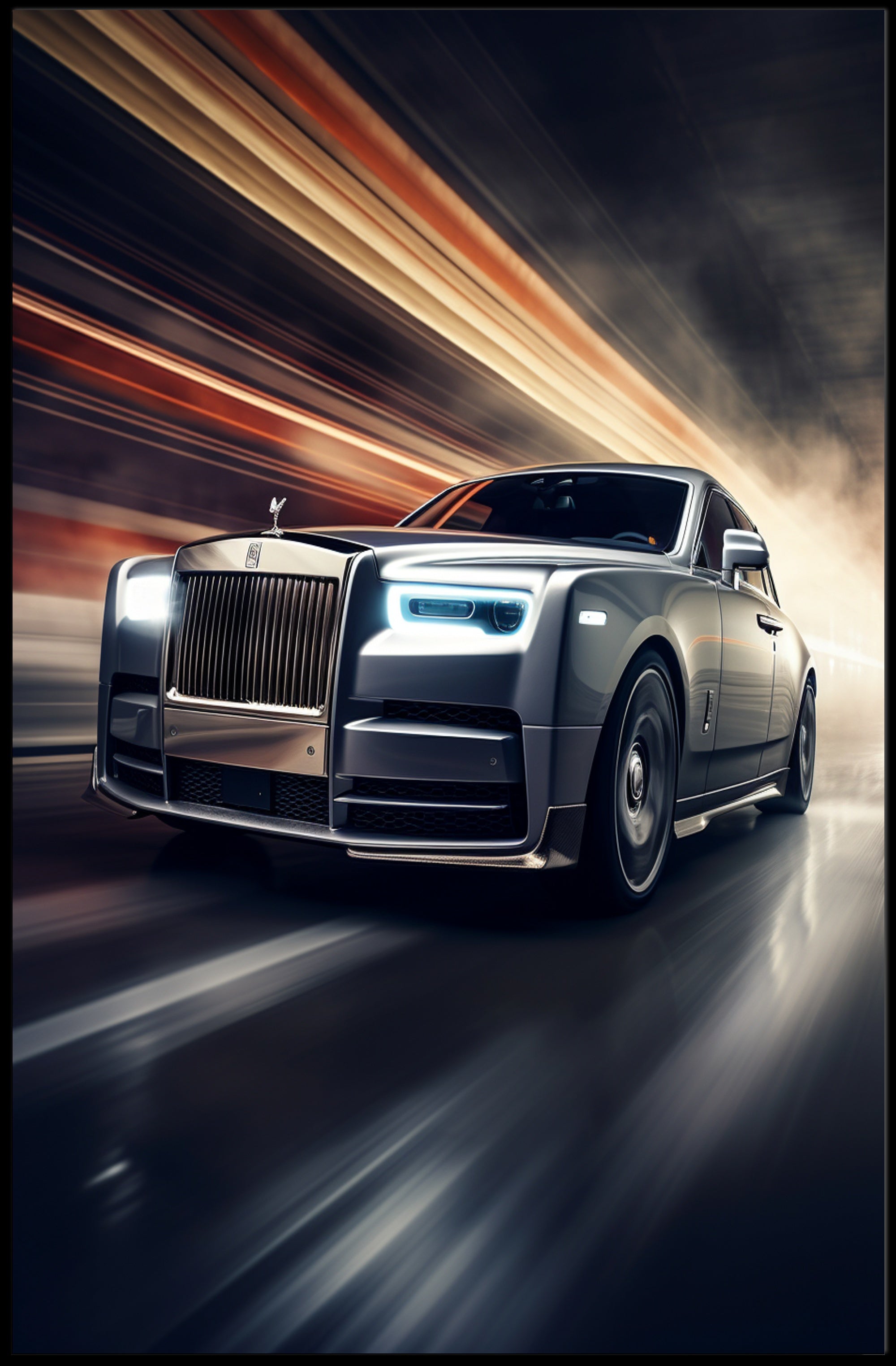 Luxurious Speed Poster PosterGoat