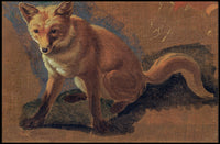 Majestic Fox Painting in Classic Animal Poster