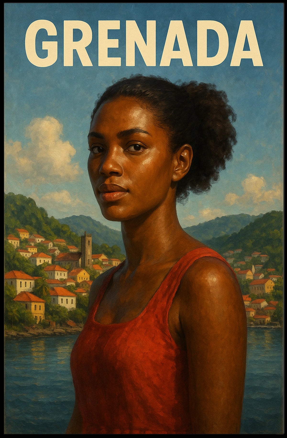 Grenada A Portrait of Culture Poster