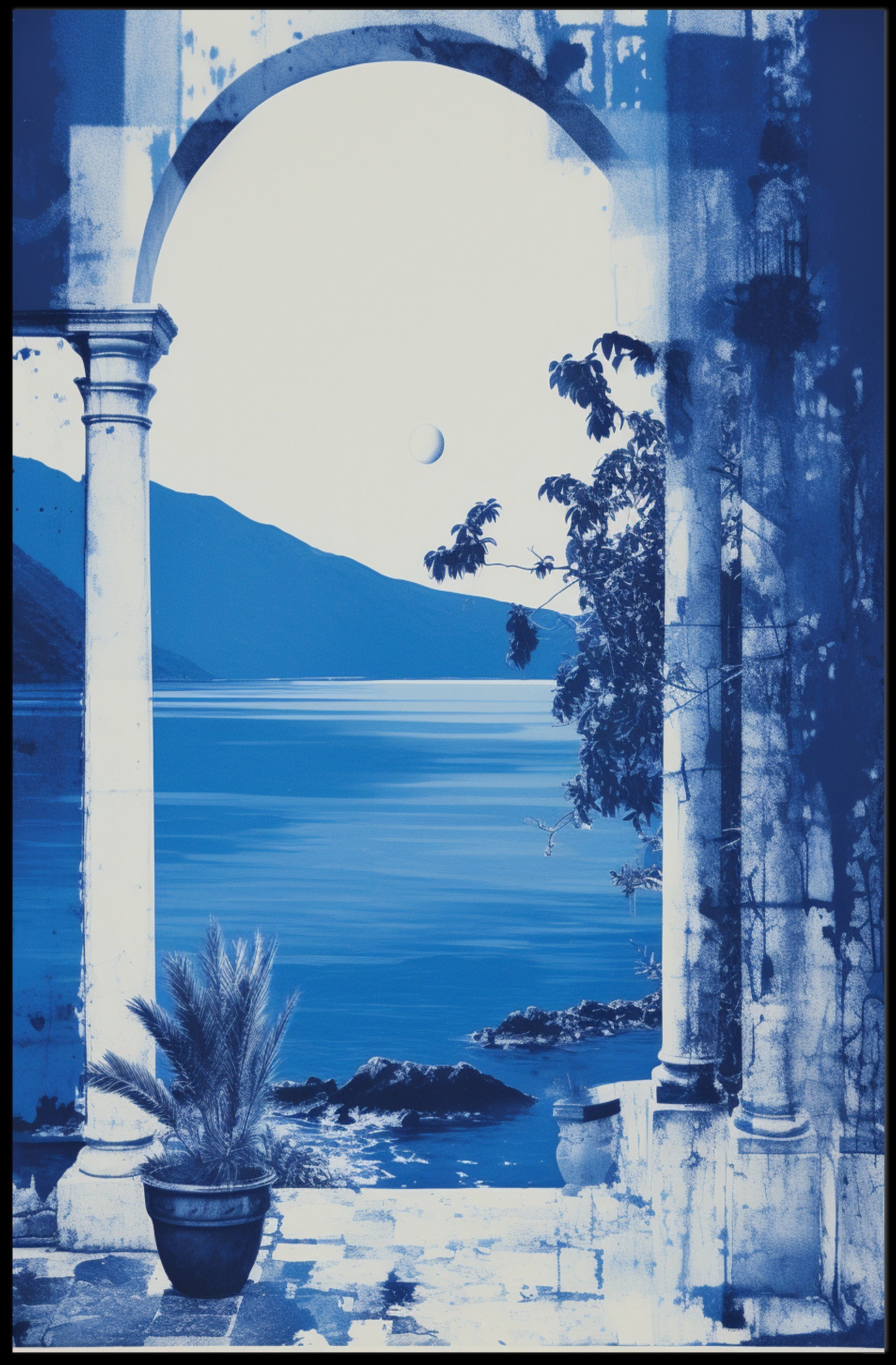 Serene Coastal View Poster