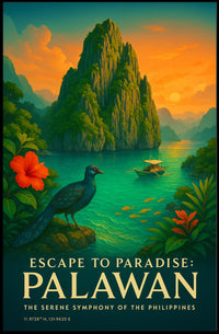 Escape to Paradise Palawan Poster