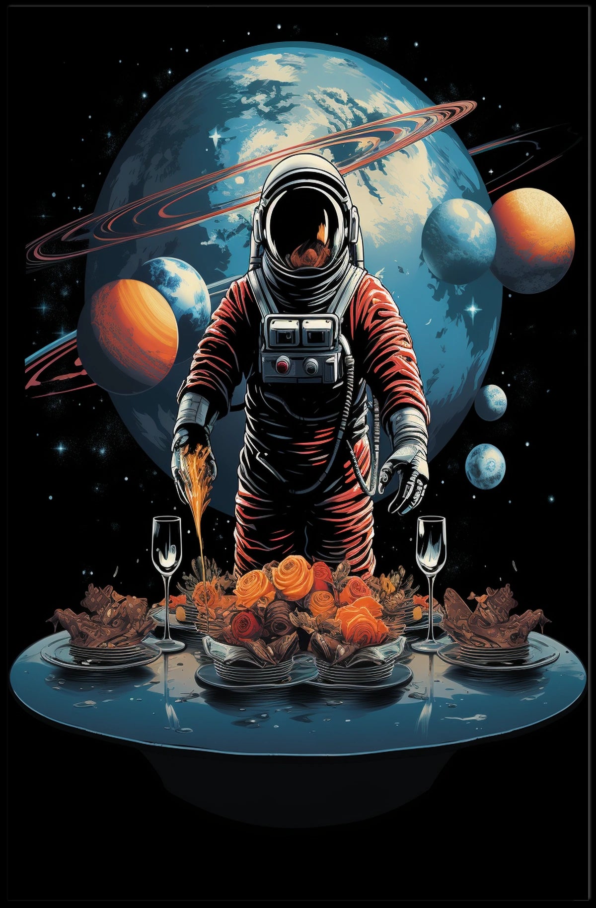 Cosmic Feast Poster