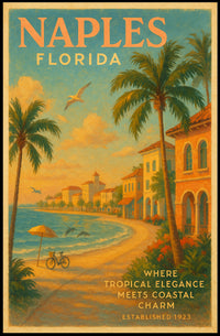 Naples, Florida Coastal Elegance Poster