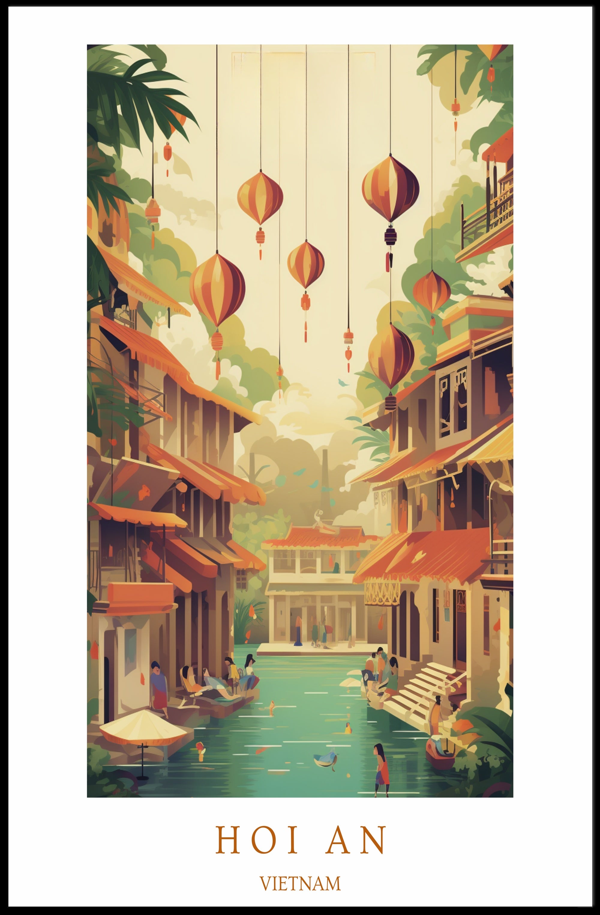 Hoi An Serenity Poster PosterGoat