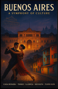 Buenos Aires A Symphony of Culture Poster