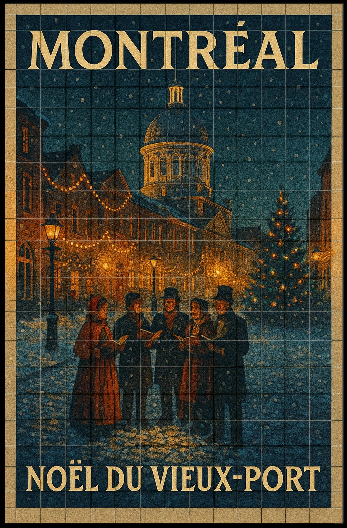 Noël Du Vieux-Port Poster