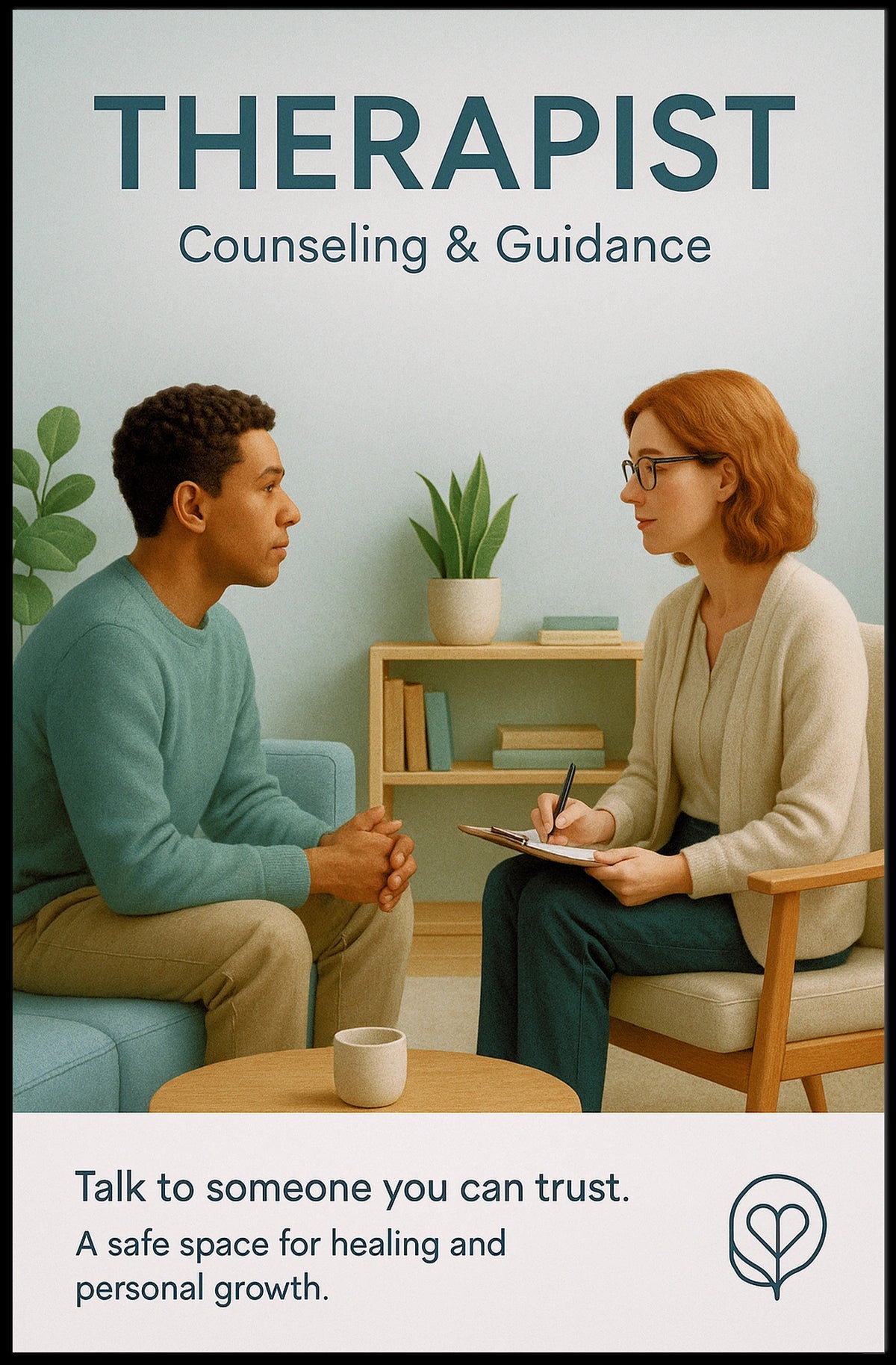 Therapist Counseling & Guidance Poster