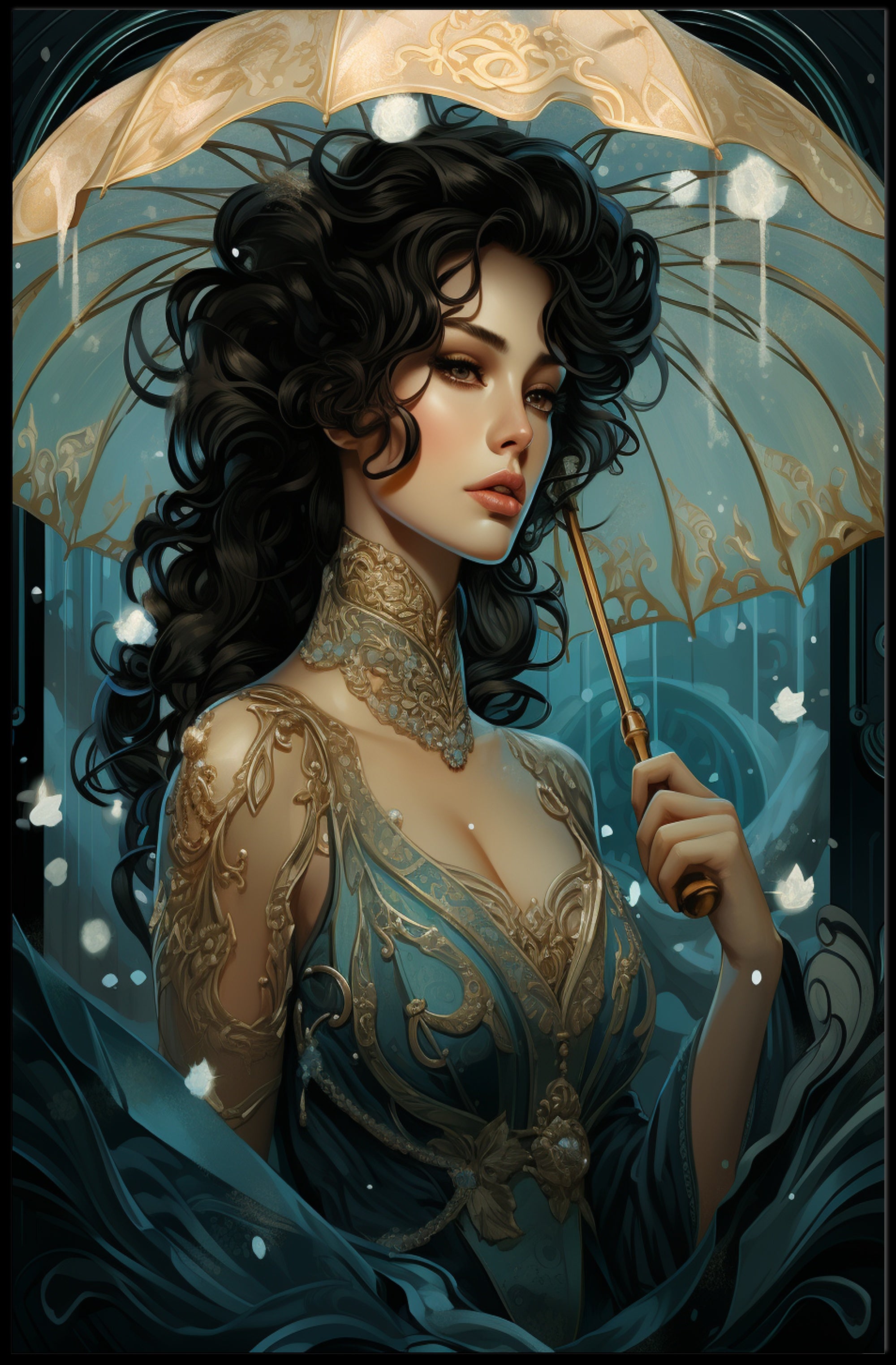 Enchanted Elegance Poster