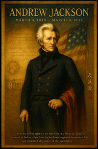Andrew Jackson 7th President Poster