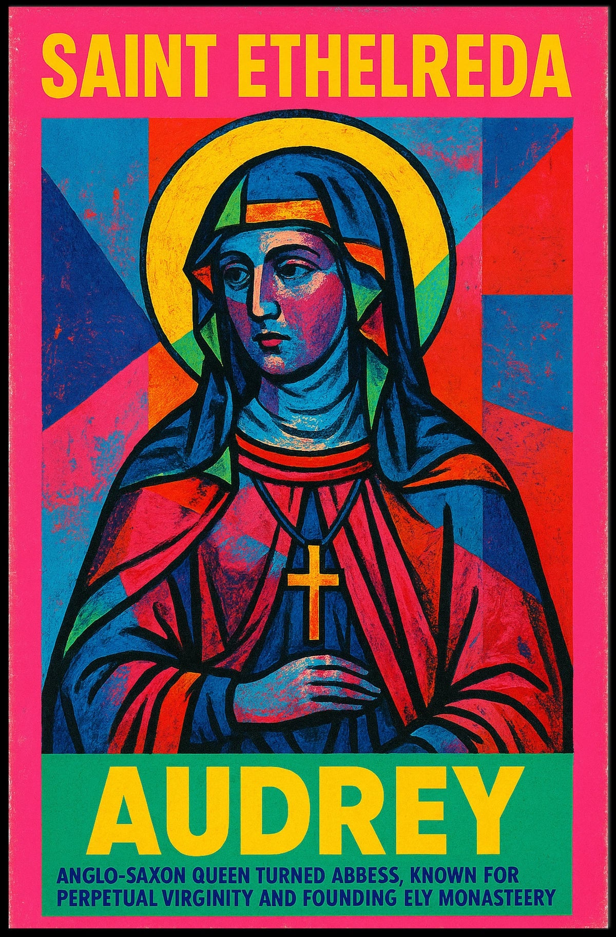 Saint Etheldreda Poster