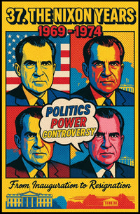 Richard Nixon 37th President Poster PosterGoat