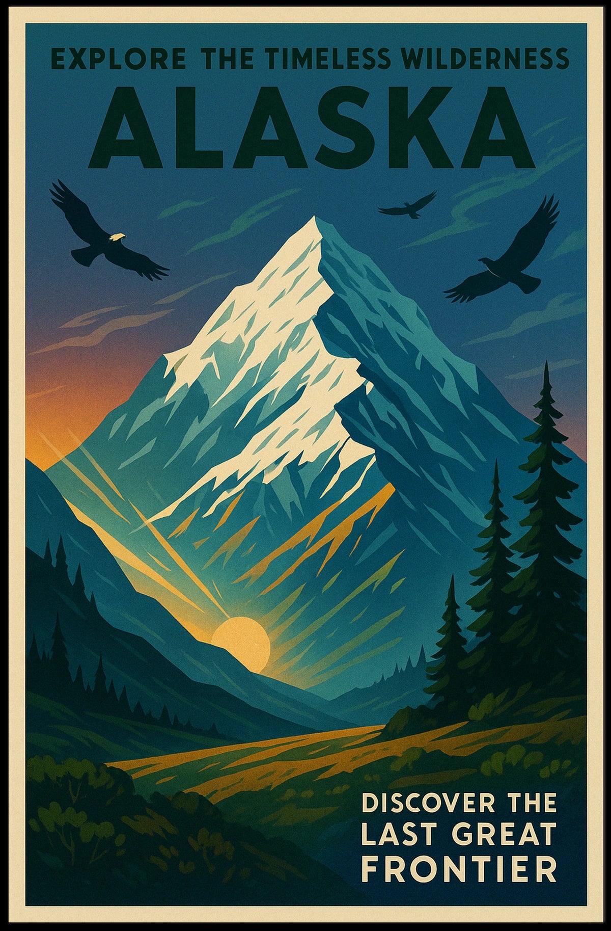 Discover the Last Great Frontier Poster
