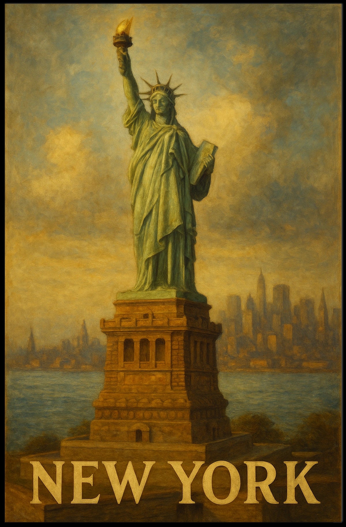 Statue Of Liberty New York Poster