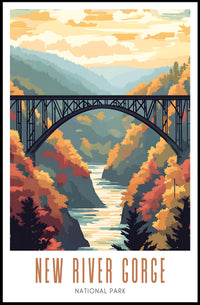New River Gorge National Park Poster Print