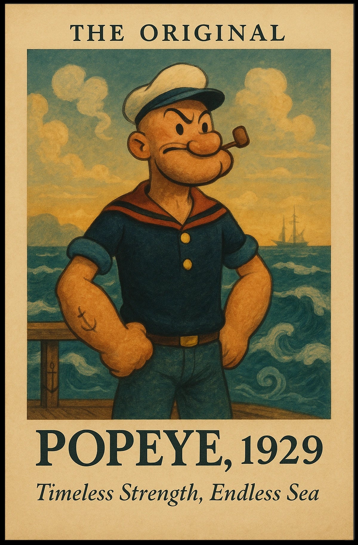 Popeye 1929 Art Poster POP-213
