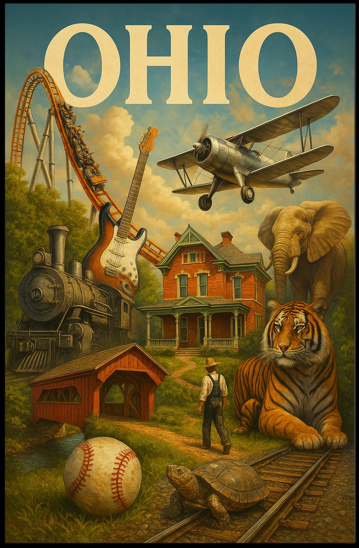 Ohio Wonders Poster