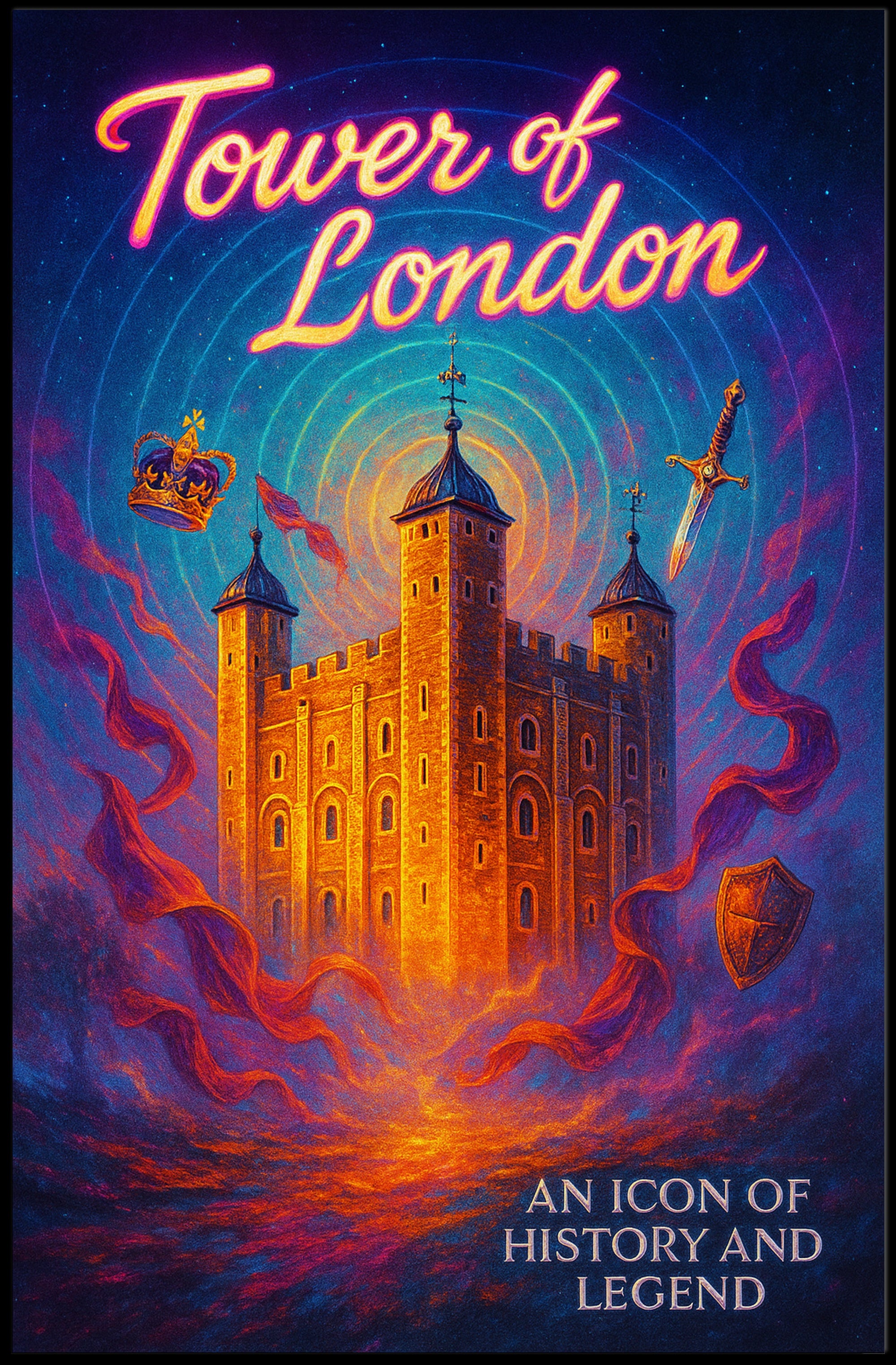 Tower of London Legend: Cultural or Heritage Poster