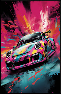 Vivid Speed Poster PosterGoat