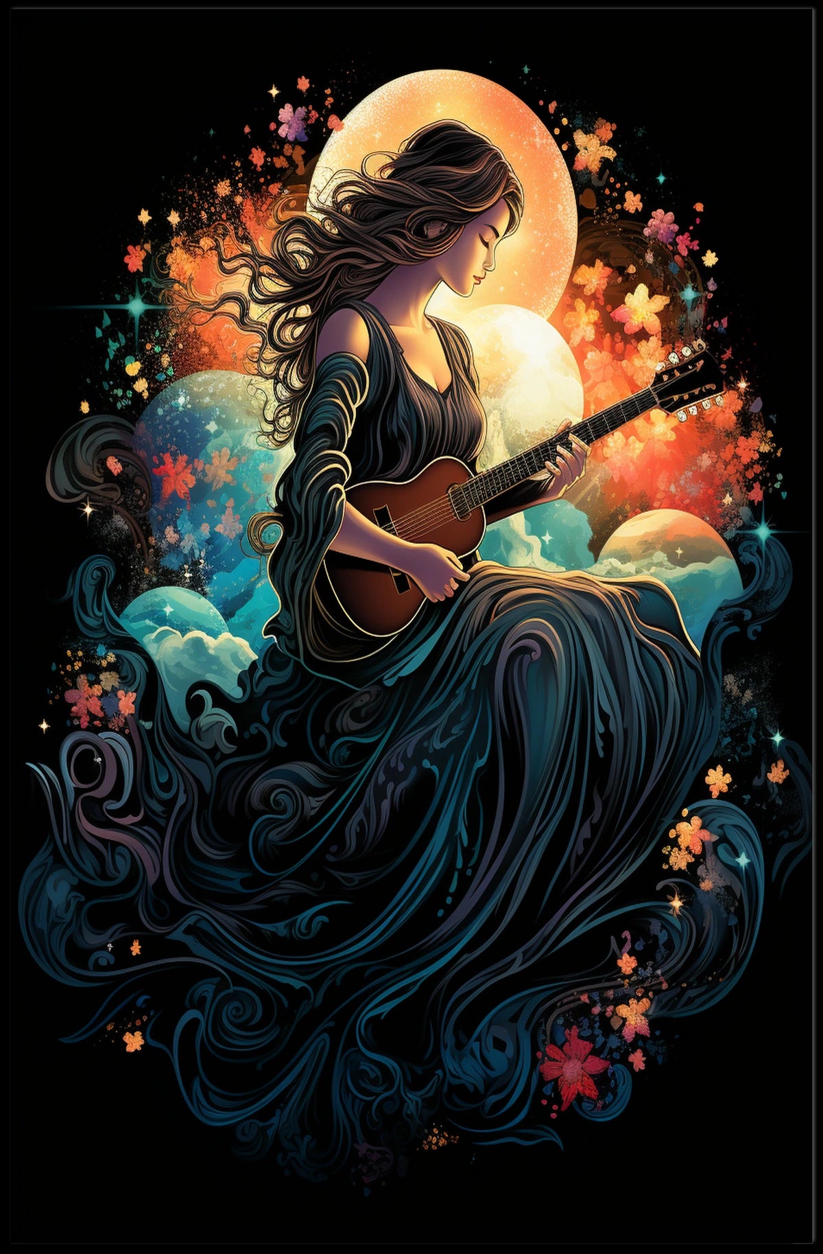 Celestial Melody Poster