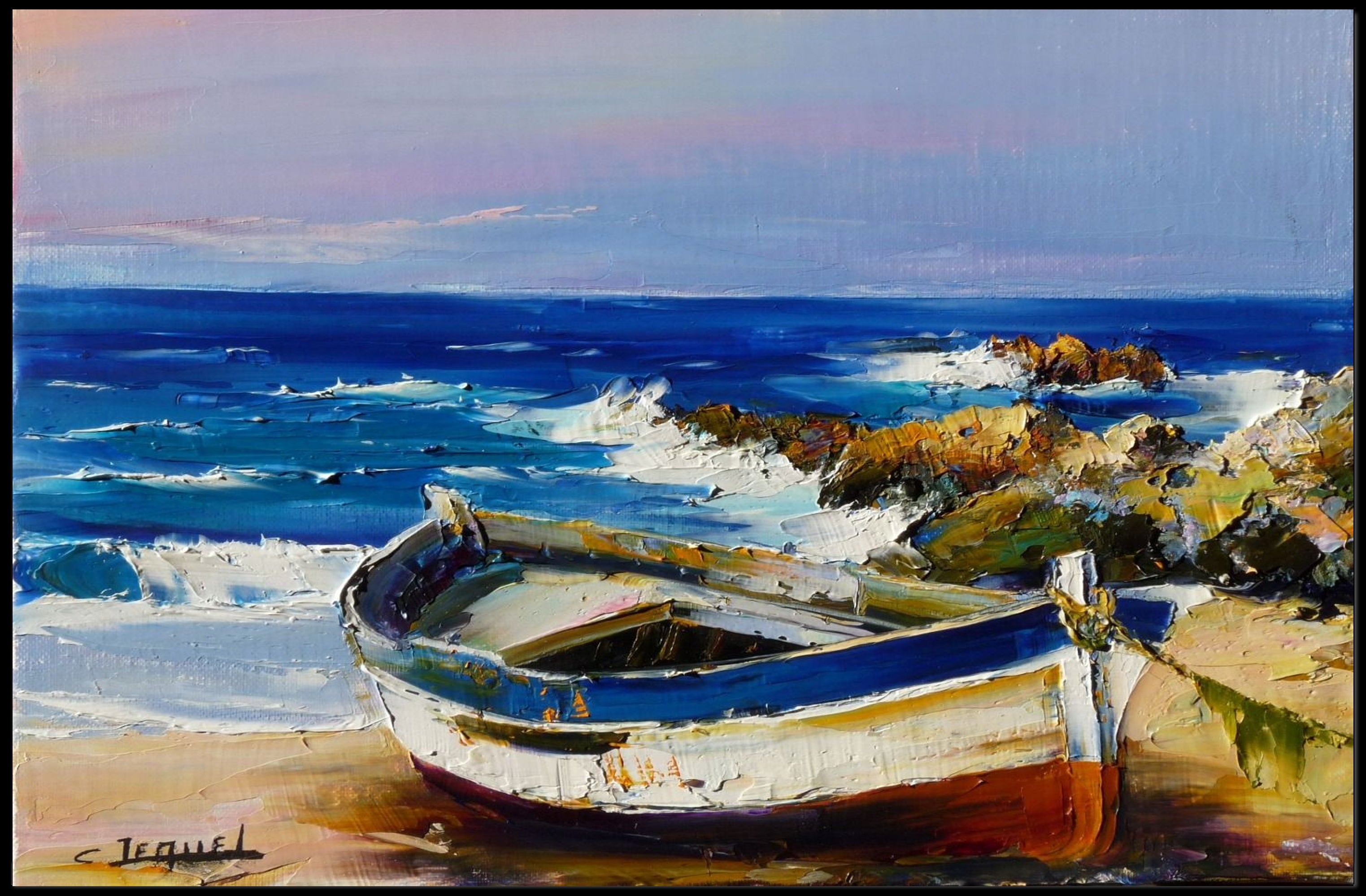 Coastal Serenity Poster