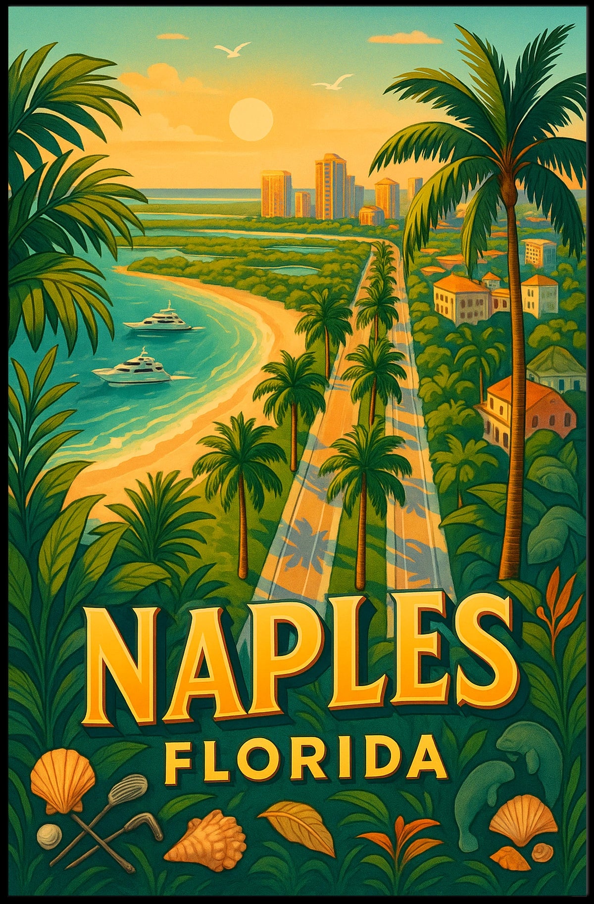 Naples, Florida Poster