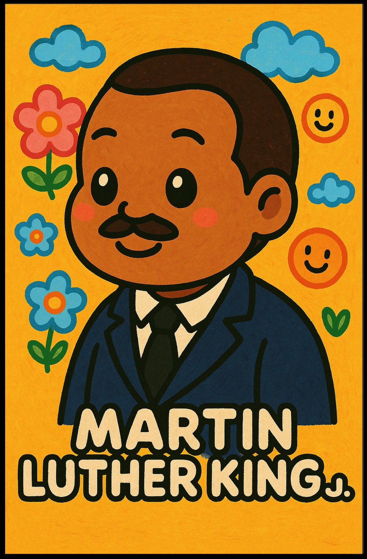 Martin Luther King Jr. Tribute Poster