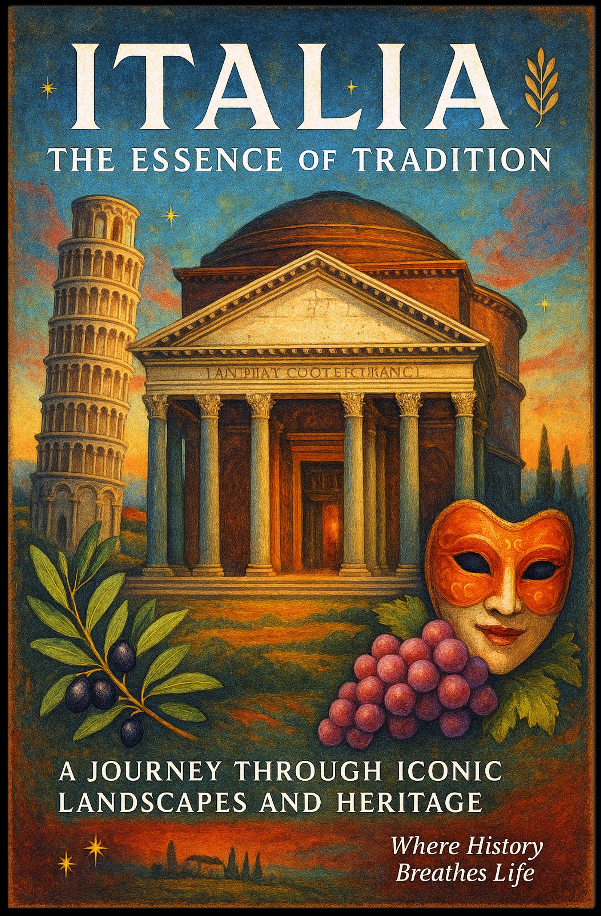 Italia The Essence of Tradition Poster