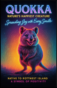 Quokka Natures Happiest Creature Poster