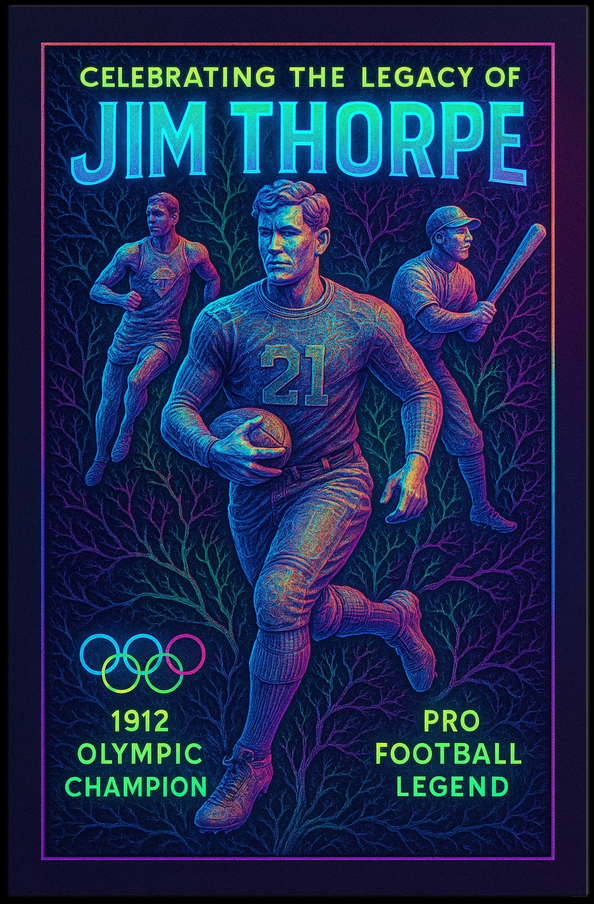 Celebrating a Sports Legends Legacy Poster