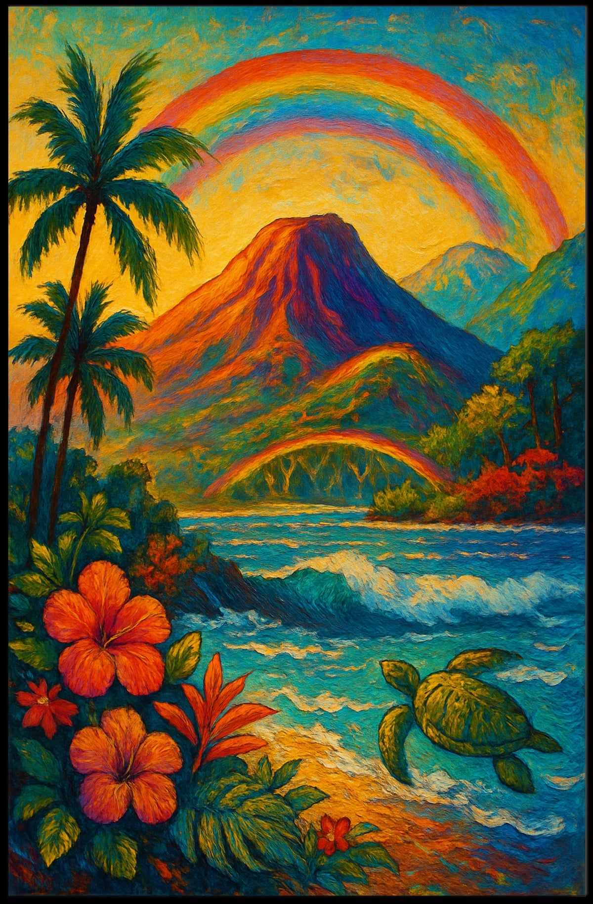 Tropical Paradise Poster
