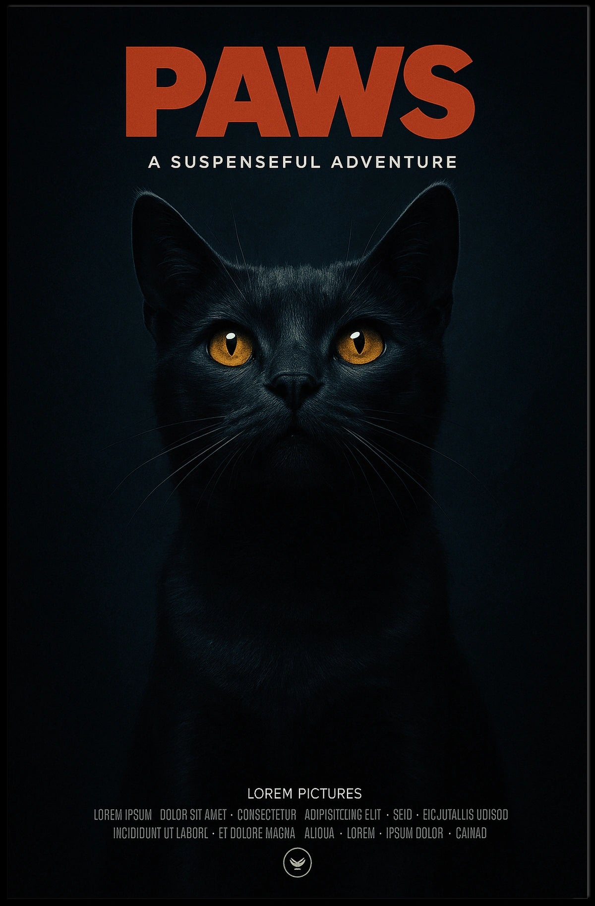 Paws A Suspenseful Adventure Poster