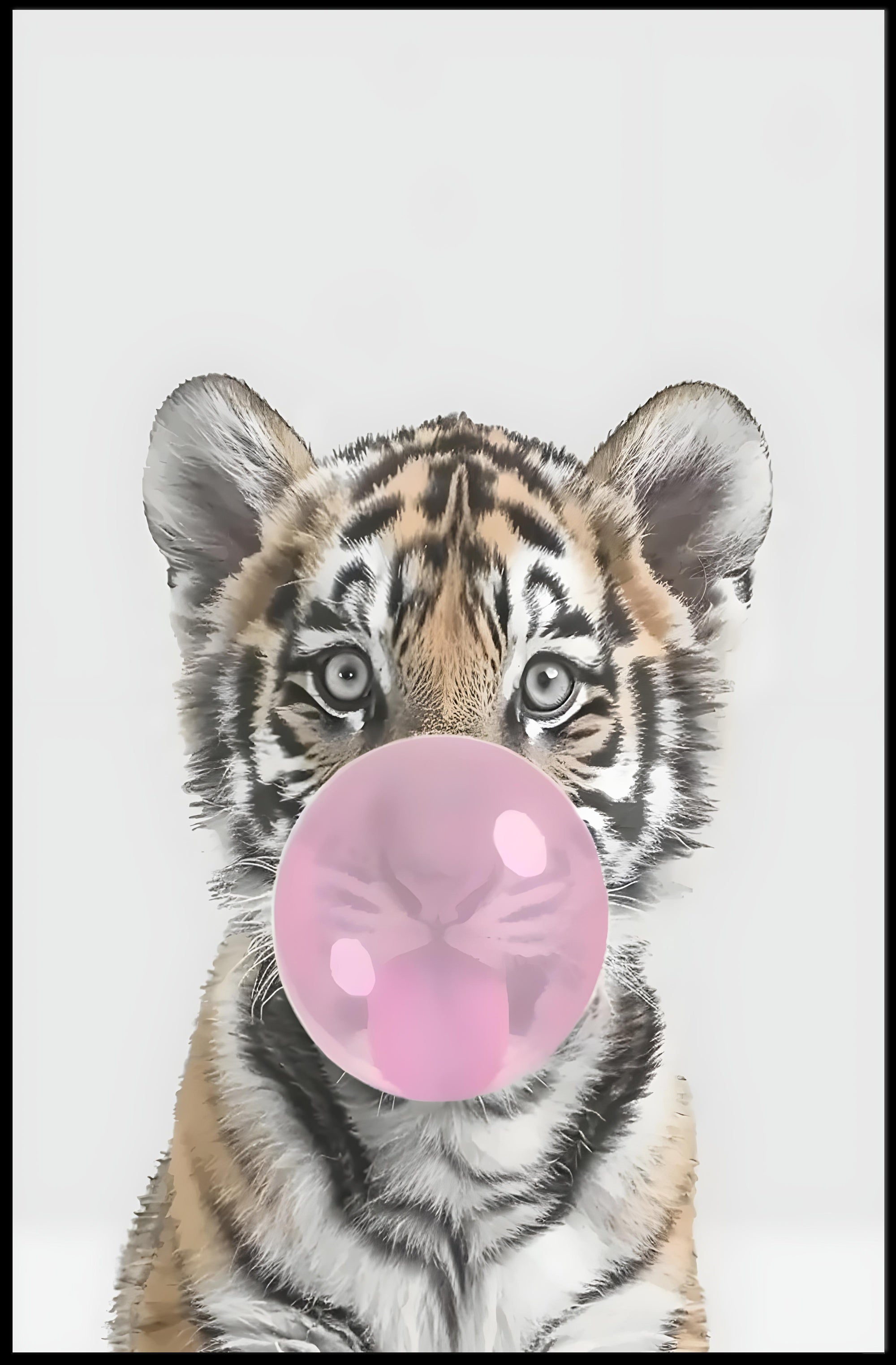 Bubblegum Tiger Poster