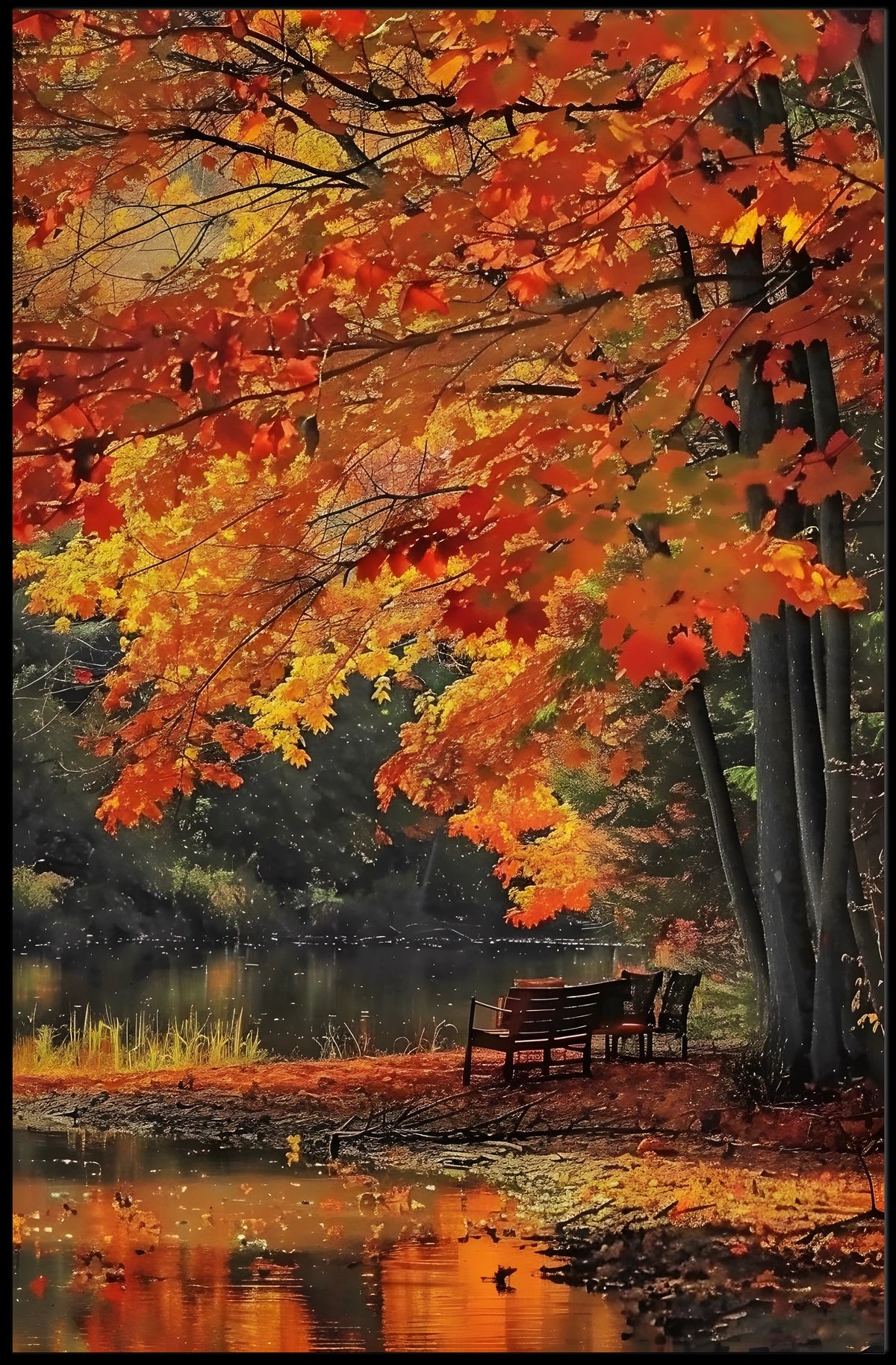 Autumn Serenity Poster