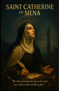 Saint Catherine of Siena Poster PosterGoat