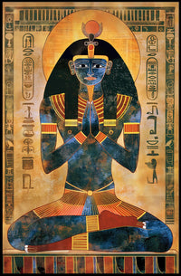 Vintage Cityscape Silhouette Art Poster