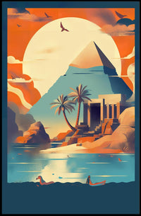 Oasis of the Ancient World Poster
