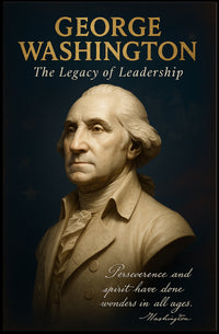 George Washington Legacy Leadership Poster PosterGoat